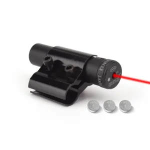 Poireurs Tactical Red Green Dot Laser Pointer Sight avec 20 mm / 11 mm Mount de rail Sight pour la chasse
