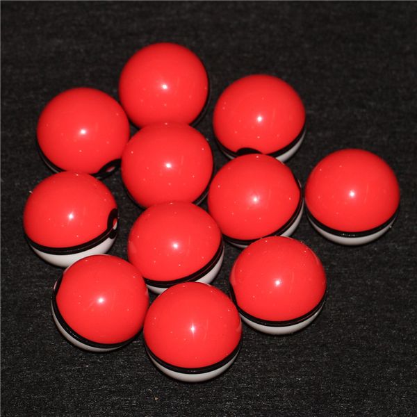 Ball Silicon Container Silicone Jar Dab Cireau Continers pour les pots de silicone en cire