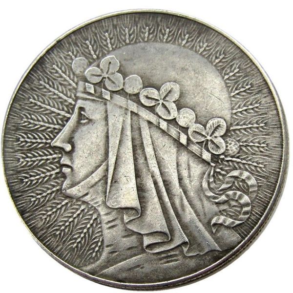Polonia 10 ZLOTYCH 1932 REINA JADWIGA moneda común copia monedas accesorios de decoración del hogar 321c