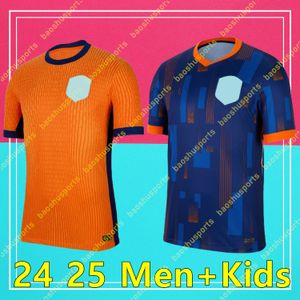 24 25 Holanda MEMPHIS Copa de Europa 2023 2024 2025 Holland Club Jersey JONG VIRGIL DUMFRIES BERGVIJN Camisa 2024 KLAASSEN BLIND DE LIGT Hombres Niños Kit Camiseta de fútbol