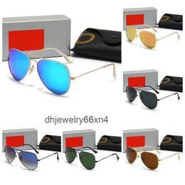 Lunettes de soleil aviateur polarisées pour hommes femmes Uv400 Sport Rays Bans Mode Vintage Rétro Tendance Élégant Luxe 3025 3026 Gafas Sol Y2k Raos Baas 0RZF