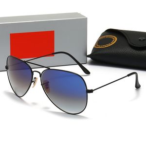 Lunettes de soleil aviateur polarisées pour hommes femmes UV400 Rays de sport interdire la mode vintage rétro tendro tendance élégante 3025 Gafas Sol Y2k Sunglasses Raos Baas