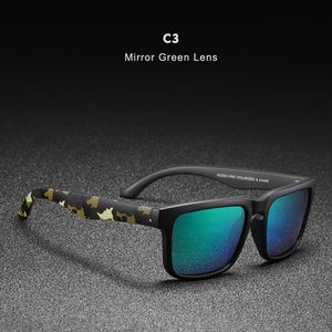 Gepolariseerde heren zonnebril echte coating spiegel lens paar zonnebril met tank scharnieren 2501-PR