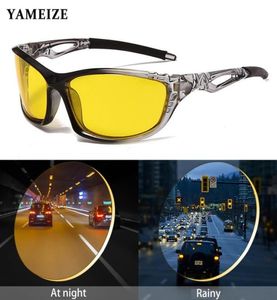 Lunettes de Vision nocturne polarisées pour la conduite, lunettes de soleil de Sport à la mode, lunettes Anti-éblouissement Vintage Gafas1373467