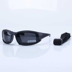 Lunettes d'équitation polarisées pour moto électrique x7, protection solaire tactique résistante au vent et au sable, vision nocturne