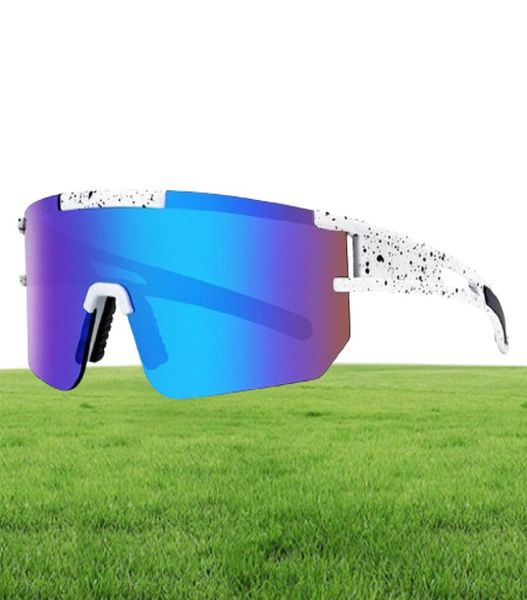 Gafas de sol de deportes polarizados para hombres y mujeres Coloridas vasos Z87 para al aire libre5353934