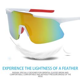 Lunettes de soleil polarisées pour hommes et femmes, Anti-UV, pour Sports de plein air, verres multicolores, vtt, cyclisme sur route, coupe-vent