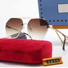 Gepolariseerde zonnebrillen Carfia 3276 Ovale designer Zonnebril voor vrouwen Men UV Bescherming Acataat Harsglazen 4 kleuren met doos