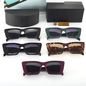 Gepolariseerde zonnebrillen mannen en vrouwen mode -accessoires luxe zonnebril HD hoogwaardige designer zonnebril retro grote frames casual bril