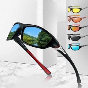 Lunettes de soleil polarisées hommes femmes carrés cyclisme sport conduite à la pêche UV400 UK B