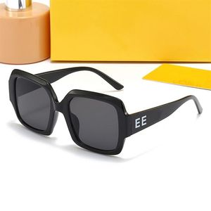 Gafas de sol polarizadas para mujer Gafas de sol de diseñador para hombre con letra Verano Lindo Adumbral Protección para los ojos Gafas de sol 6 colores278r