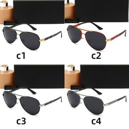 Gafas de sol polarizantes para mujeres gafas de sol masculinos hombres que conducen a la moda tendencia de conducción de gafas de sol de gafas de sol piloto Mayores MOQ = 10