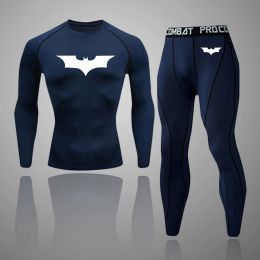 Polonais Compression Suit des sous-vêtements de jogging de sport pour hommes Sweet Sweet Sweet Longsleed Clongs Sweatshirt Sweet Sports Pantalon S4xl