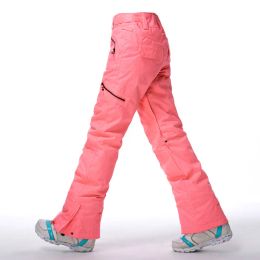 Polonais Pantalons de neige texture en jean