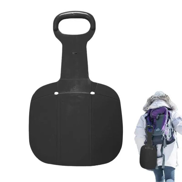 Polonais mini traîneau de neige pliable portable avec poignée pour enfants adultes sable doux sable pour enfants patinage de ski