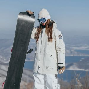 Polonais Searipe extérieur ski porte femme hommes snowboard skiing tops imperméable au vent d'hiver Snow Snow Sports Costumes d'extérieur usure