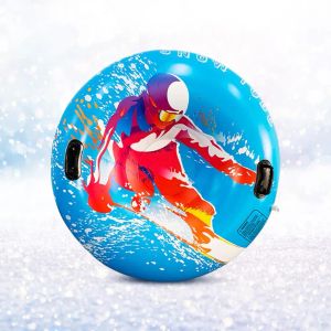 Polen Ski Tube zitten comfortabel PVC Entertainment Kinderen Sleding Snow SleDs Sneeuwslee voor skiën