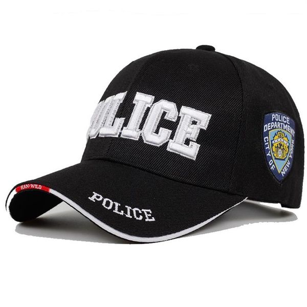 Casquette tactique de POLICE pour hommes, nouvelle casquette de Baseball SWAT pour hommes Gorras Para Hombre femmes, casquette de l'armée masculine à rabat Letter2937