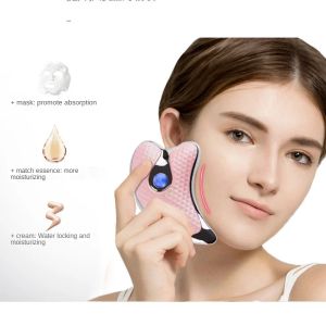 Polijsters Electric Gua Sha Sha Instrument Facial Lifting Massage Beauty Apparatus Antiwrinkle Huishoudelijke Huishoudelijke Huid Care Tool Scraping Massage Board