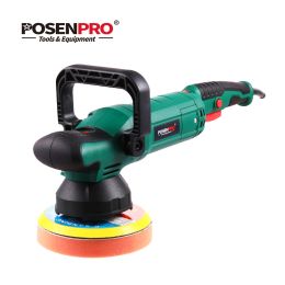 Polijsters Posenpro 150 mm dubbelwerkende polijstmachine 900 W variabele snelheid Orbit elektrische polijstmachine Schok- en polijstmachine Hine Cleaner Pad