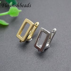 Poolse 30 stuks nikkelvrij hoge kwaliteit metaal koper vierkante vorm Dangle Earring haken DIY voor sieraden maken leverancier