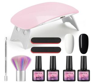 Ensemble de vernis à ongles Gel avec sèche-lampe à LED UV Kit de trempage pour outils Art couche de finition et Kits de Base 5043719