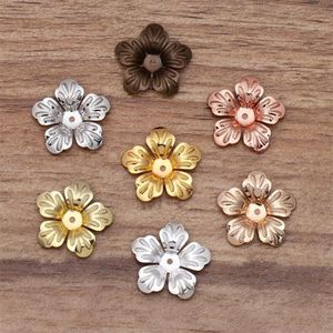 Poolse SIXTY TOWFISH 100 stuks 21mm koperen bloem diy sieraden materialen accessoires messing bloem segment charmes spacer basis maken