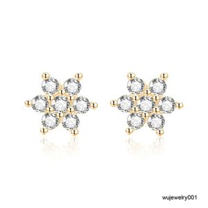 POLIVA 925 argent Sterling bijoux de noël boucles d'oreilles femmes filles clous d'oreille