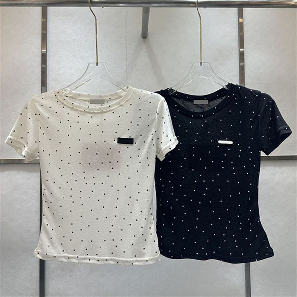 Polka dot femmes t-shirts