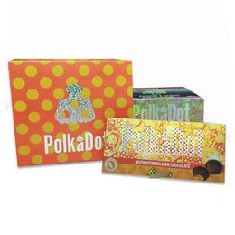 polkadot verpakkingsdoos papier Polka Dot paddestoel belgische chocolade vegan donkere verpakkingsdozen mal wikkel mallen patroon