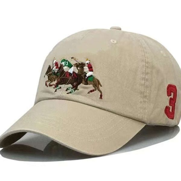 Polo Caps Designers de luxe Papa Chapeau Casquette de baseball pour hommes et femmes Marques célèbres Coton Crâne réglable Sport Golf Courbé sunhat226C77