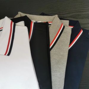 Polo shirt polo heren poloshirt t -shirt shirts luxemerk brangdy topversie 100% 260G katoenmateriaal groothandel 2 stuks korting