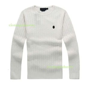 Polo Mens Designer Pull Polaire S Chemises Épais Demi-Fermeture Éclair Col Haut Pull Chaud Slim Tricot Tricot Pulls Petit Hors 39