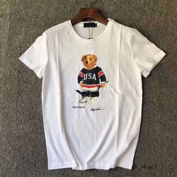 polo Ralphs camiseta Polos Bear Shirt diseñador para hombre Ralphs camiseta para mujer EE. UU. Manga corta Hockey Reino Unido Tamaño Matini Captain Laurens Poloshirts polo laurens camiseta 236