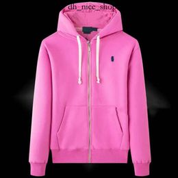 Polo Raulph Laurn Sweat à capuche Hoodie Sweatshirts Designer Jackert Men Sweater Zip Half Sweat à capuche Ralphe Laurenxe Laurence Tracksuis Loose Vestes Polo Veste 608