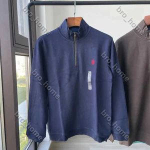 Polo RL Laurens Hombre Sudadera con capucha para hombre Sudadera con capucha Diseñador Hombres Suéter Zip Media sudadera con capucha Chaquetas de caballo sueltas Sudaderas con capucha para hombre Vestir Top Tamaño asiático xxl FFF1