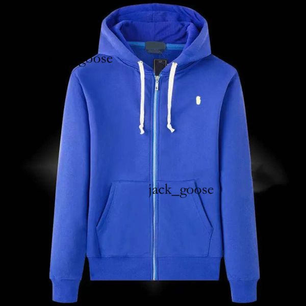 Polo RL Laurens Hombre Sudadera con capucha para hombre Sudadera con capucha Diseñador Hombres Suéter Zip Media sudadera con capucha Chaquetas de caballo sueltas Sudaderas con capucha para hombre Vestir Top Asiático 836 330