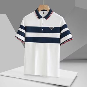 Polo shirt Basis Business Polos Designer Fashion French Brand Heren T-shirt geborduurde arm Badge Letter Emblem Polo shirt korte mouw RTCJ