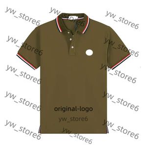 Polo Shirt Brand Bear Shirts Mens T-Shirts Designer Shirt Sports Polo Coton Coton Fashion Mens Femmes T-TEES Vêtements blancs noirs 9438