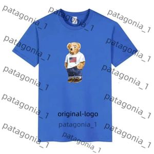 Polo Shirt Brand Bear Shirts Mens T-Shirts Designer Shirt Sports Polo Coton Coton Fashion Mens Femmes T-TEES Vêtements blancs noir 1370