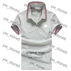 Polo Shirt Brand Bear Shirts Mens T-Shirts Designer Shirt Sports Polo Coton Coton Fashion Mens Femmes Tées Black White Vêtements 2381