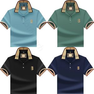 polo shirt designer hommes polo chemise de qualité supérieure pur coton affaires mince veste pour hommes t-shirt décontracté décontracté léger luxe été plus-taille broderie t-shirt M-4XL
