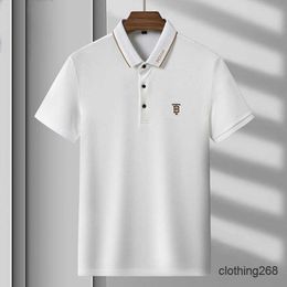 Polo-Shirt männer Koreanischen Stil Trend Sommer Dünne Solide Kurzarm Stickerei Neue Mode Marke Einfache Vielseitig Polo T-shirt