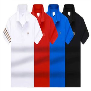 Polo T-shirt pour hommes et femmes, T-shirt de styliste en coton 260g avec lettres imprimées, manches courtes, vente en gros, prix m-xxxl
