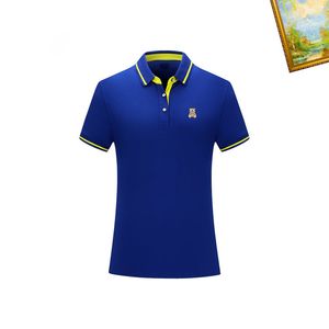 Polo Mens Mens Luxury à manches courtes à manches décontractées T-shirt High Street Fashion High Quality Coton Color Couleur Classic Classic Breathable Sports Shirt # A4