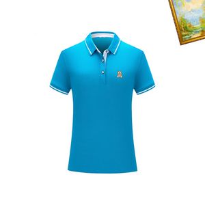 Polo Mens Mens Luxury à manches courtes à manches décontractées High Street Fashion High Quality Coton Color Couleur Classic Classic Breathable Sports Shirt # A3