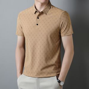 Polo Mens Mens T-shirt Designer Brand Luxury Shirts Men Fashion Short-Sheeve Pure Cotton Lettre imprimé Design M-5XL