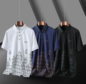 Poloshirt Heren T-shirt Korte Mouw Designer T-shirts Mode Borduren Tee Revers Big Size Polo Trui Tee Tops