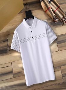 Polo Shirt Mens Tshirt Vêtements de mode LETTRES IMPRESSIONNES CHEMPS CHEPING BUSINESS SWATIE SKATBOED THIRTS CONCUTER 100 COTTON2618999
