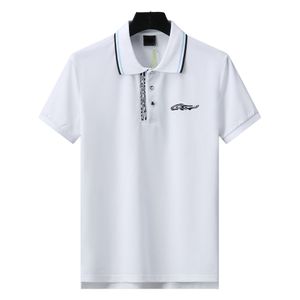 Polo Sports Fashion Horse T-shirt Casual Men's Golf Summer Shirt Polos broderie High Street Hip Hop Tendance à succès à succès courts D48